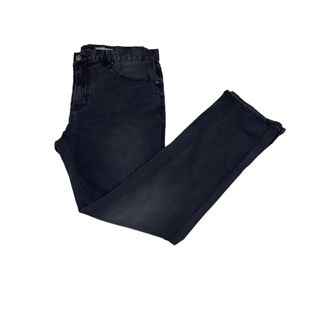 Aeropostale Men’s Black Slim Straight Jeans 36X32